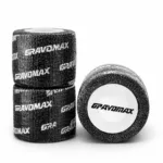 GravoMax Goat Tape 5cm 3-roll bundle black stretch cotton weightlifting tape for hook grip Auckland NZ
