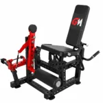 Leg curl and extension machine
