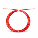 Skipping rope replacement cable red