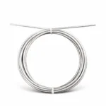 Skipping rope replacement cable silver