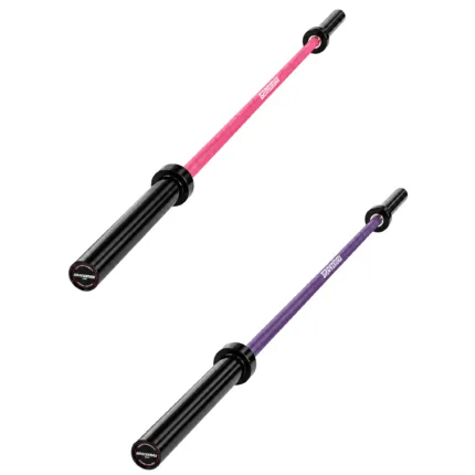 GravoMax 1.3m hip thrust barbell for lower body strength training