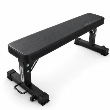 GravoMax commercial flat bench with heavy duty steel frame