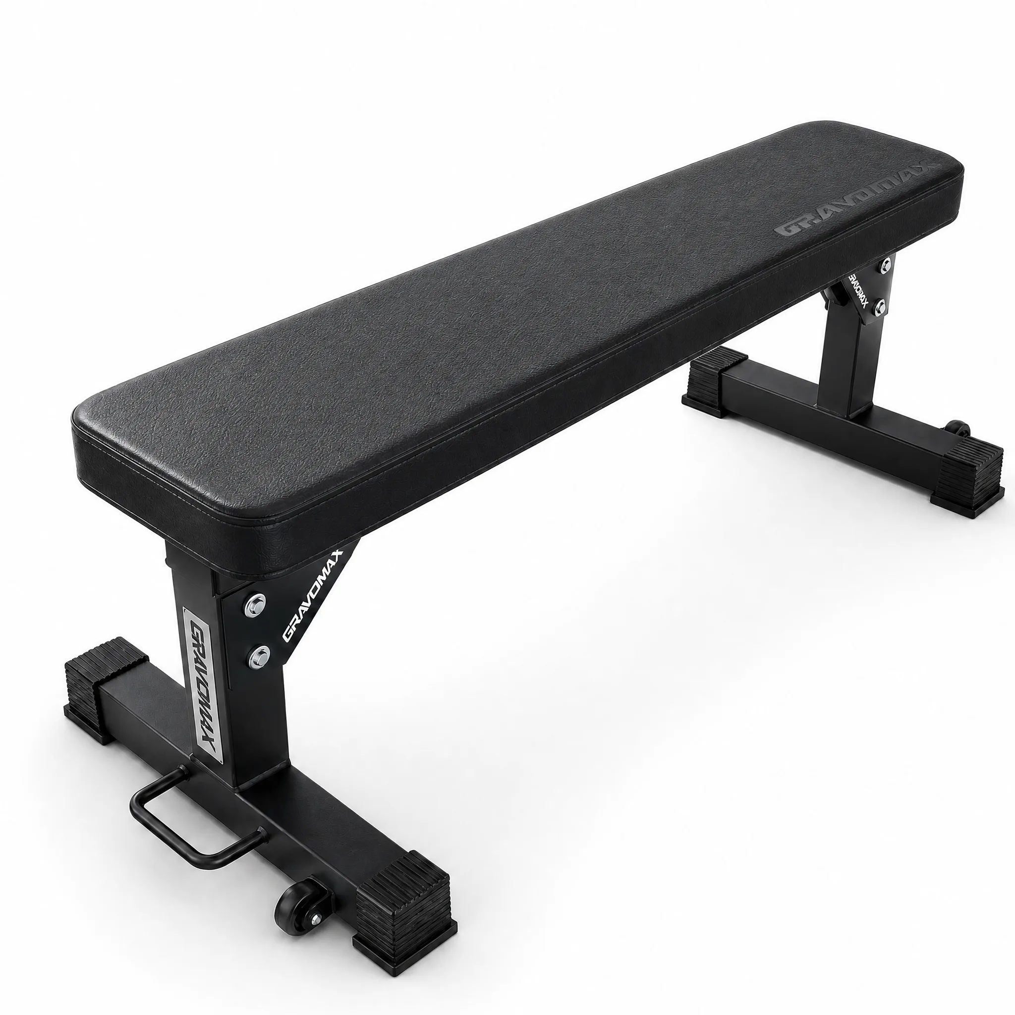 GravoMax commercial flat bench with heavy duty steel frame