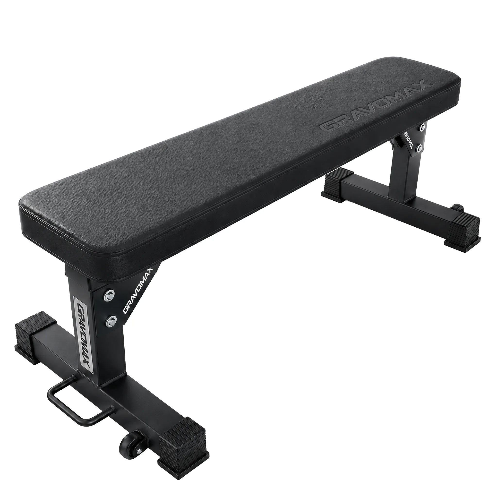 Commercial Flat Bench GravoMax commercial flat bench with heavy duty steel frame