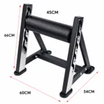 Diameter of single leg squat stand