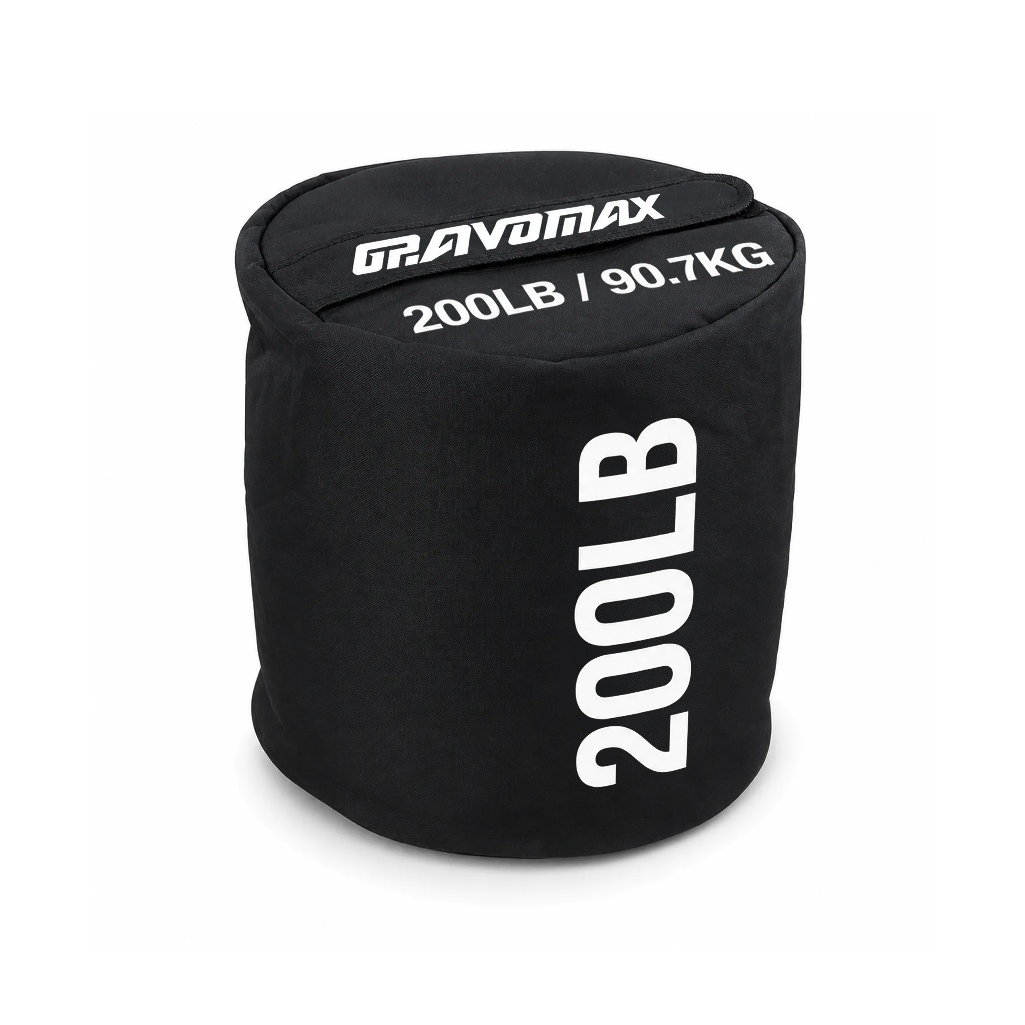 GravoMax 200LB strongman sandbag in black unfilled