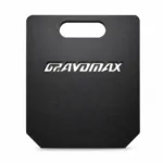 Ergonomic curved design on solid steel 2.5kg weight vest plate