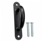 Close up of heavy duty bolts included with GravoMax anchor exclusively for gym rack mounting