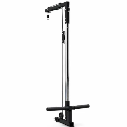 GravoMax plate loaded lat pulldown and low row attachment for power cage