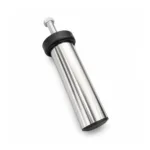 GravoMax GM series plate storage post 03 showing 18cm total length with 16cm usable area and 2cm rubber bumper