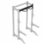 Angled and neutral grip handles on GravoMax 105cm power rack pull up bar attachment