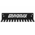 GravoMax wall mount skipping rope hanger made of heavy-duty black steel