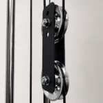 wheels of Lat Pull down machine