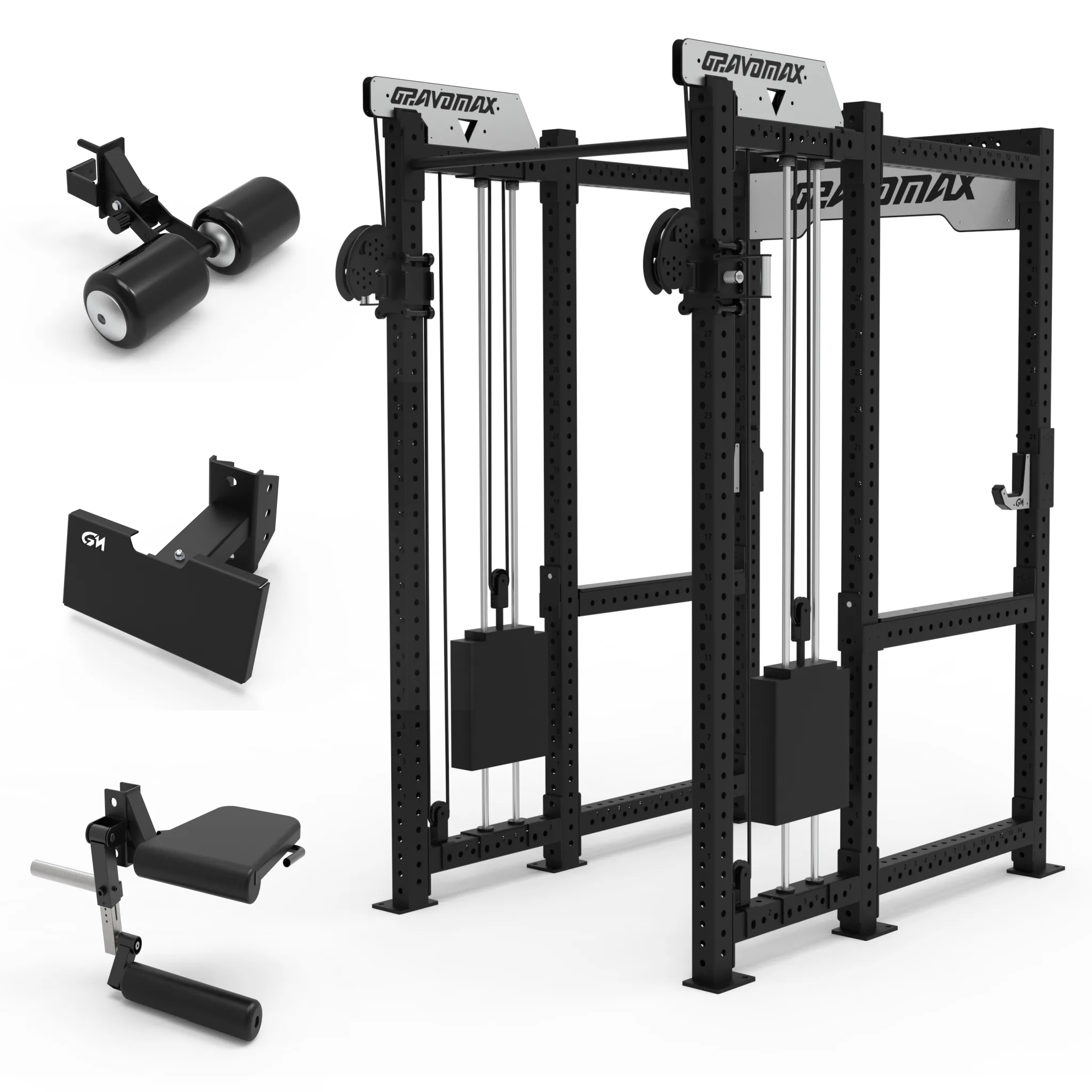 Cable Machine Functional Trainer with Add-ons Cable Machine Package Functional Trainer with Add-ons