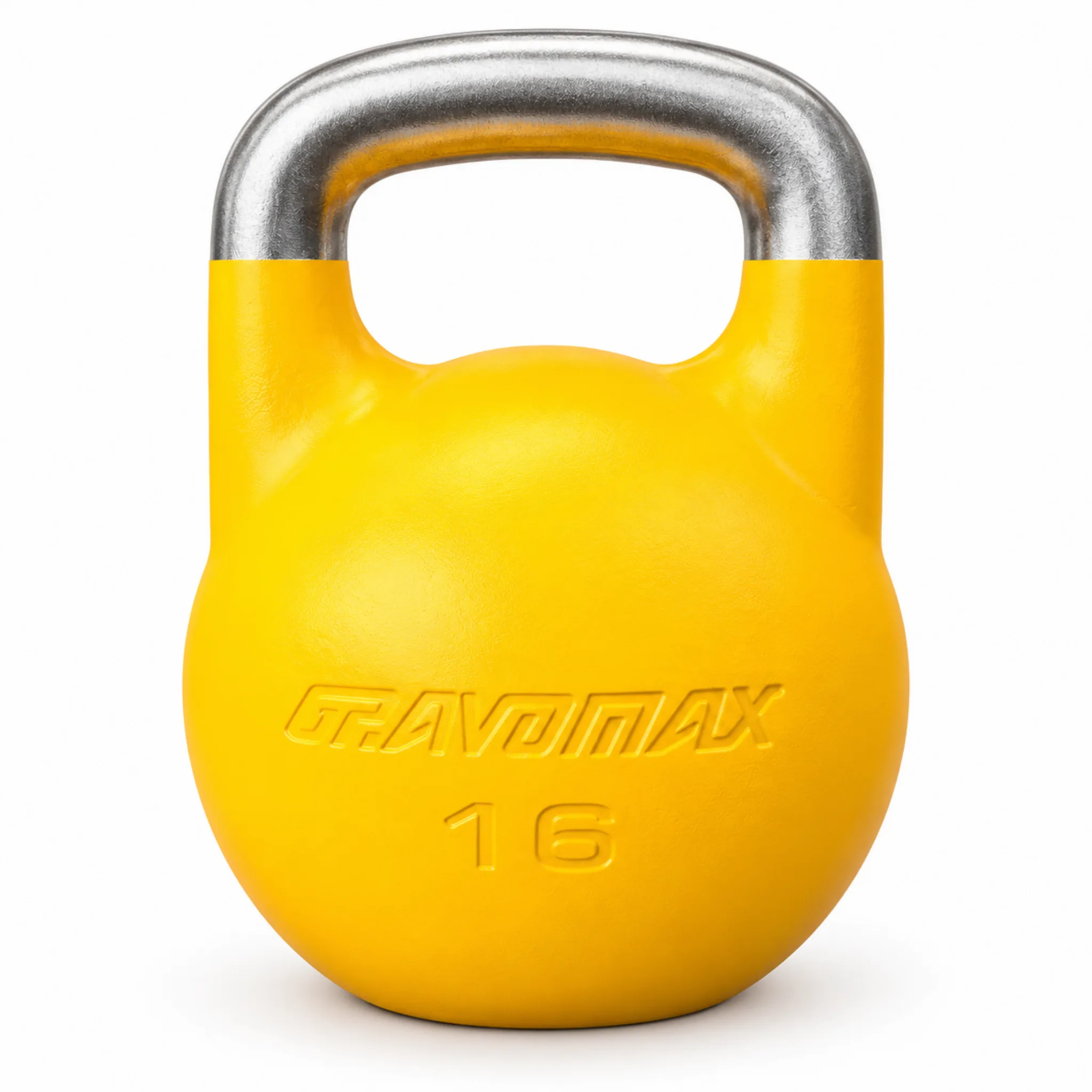 16kg Yellow Competition Kettlebell for Strength Training