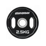 2.5kg Premium Dual Grip Olympic Plate Black
