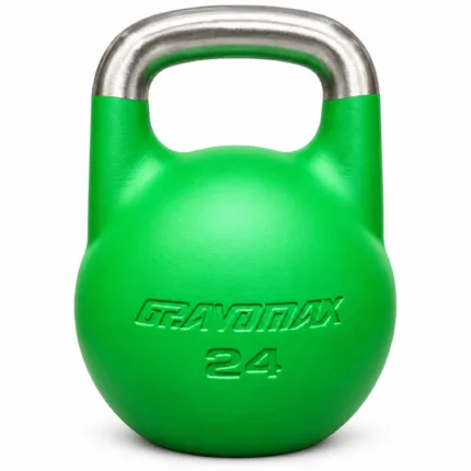 24kg Green Competition Kettlebell for Heavy Strength Training