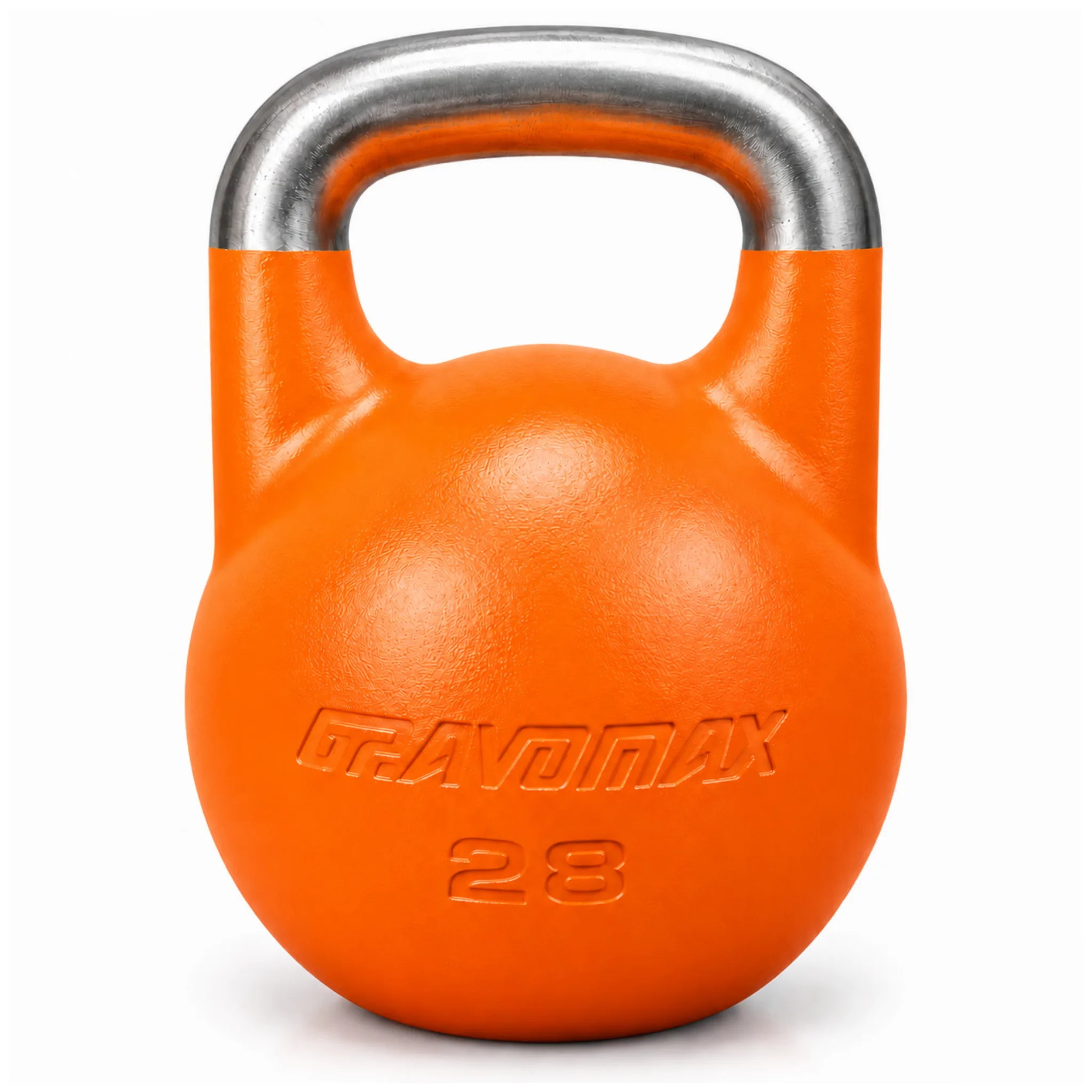 28kg Orange Competition Kettlebell for Heavy Training